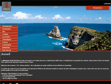 Tablet Screenshot of hotel-mahogany.com